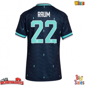 Germany David Raum #22 Replica Away Stadium Shirt for Women World Cup 2026 Short Sleeve